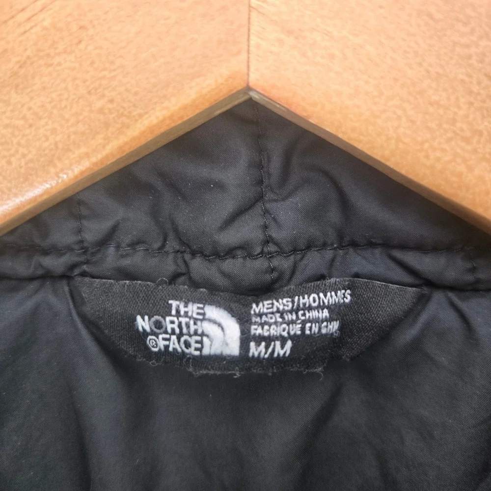 The North Face Thermoball Vest Puffer Quilted Medium Black Mens Full Zip Insula